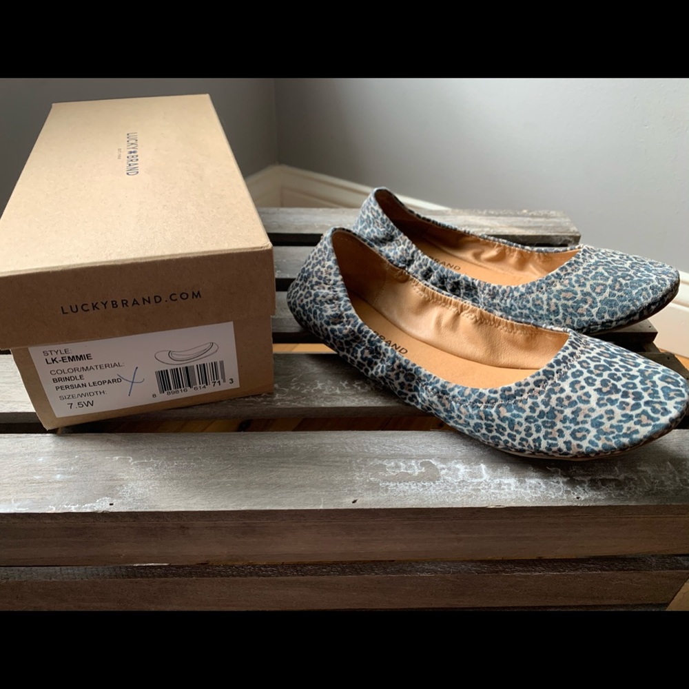 LIKE NEW! Lucky Brand Ballet Flats sz. 7.5